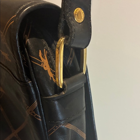 Longchamp Chic Black and Brown Crossbody Bag👝 - Picture 7 of 8